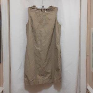 Banana Republic knee length sleeveless dress